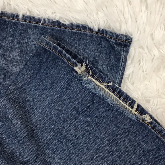 True Religion Bobby distressed wide leg jeans 29 - Picture 4 of 14